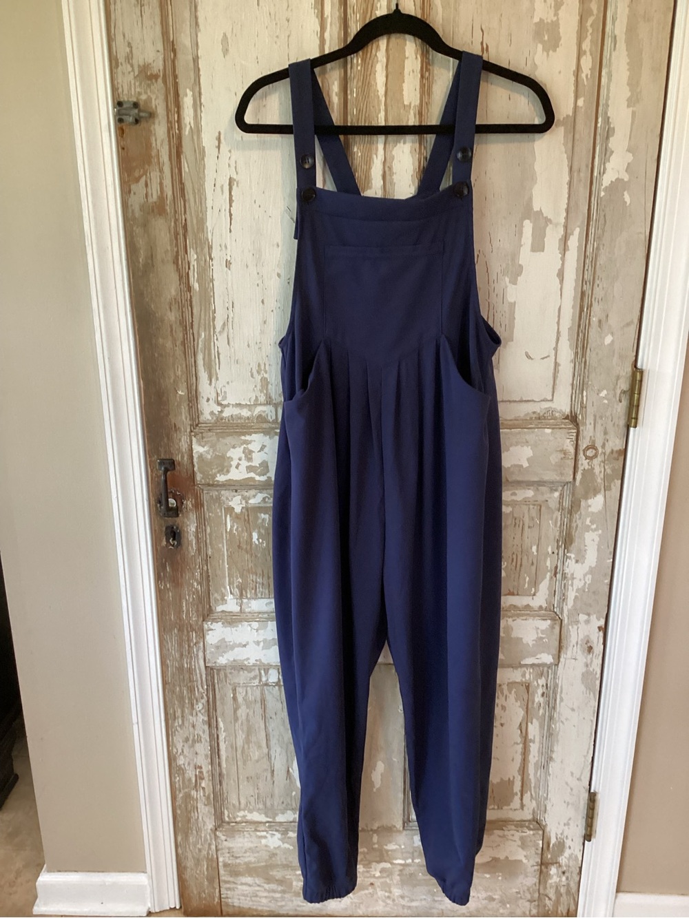 Halara Pockets Waffle Casual Overalls